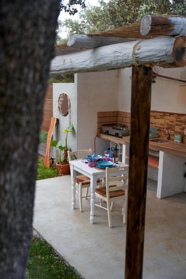 Cabana Rural El Arbol Near Setenil - Ronda Con Piscina Exterior foto